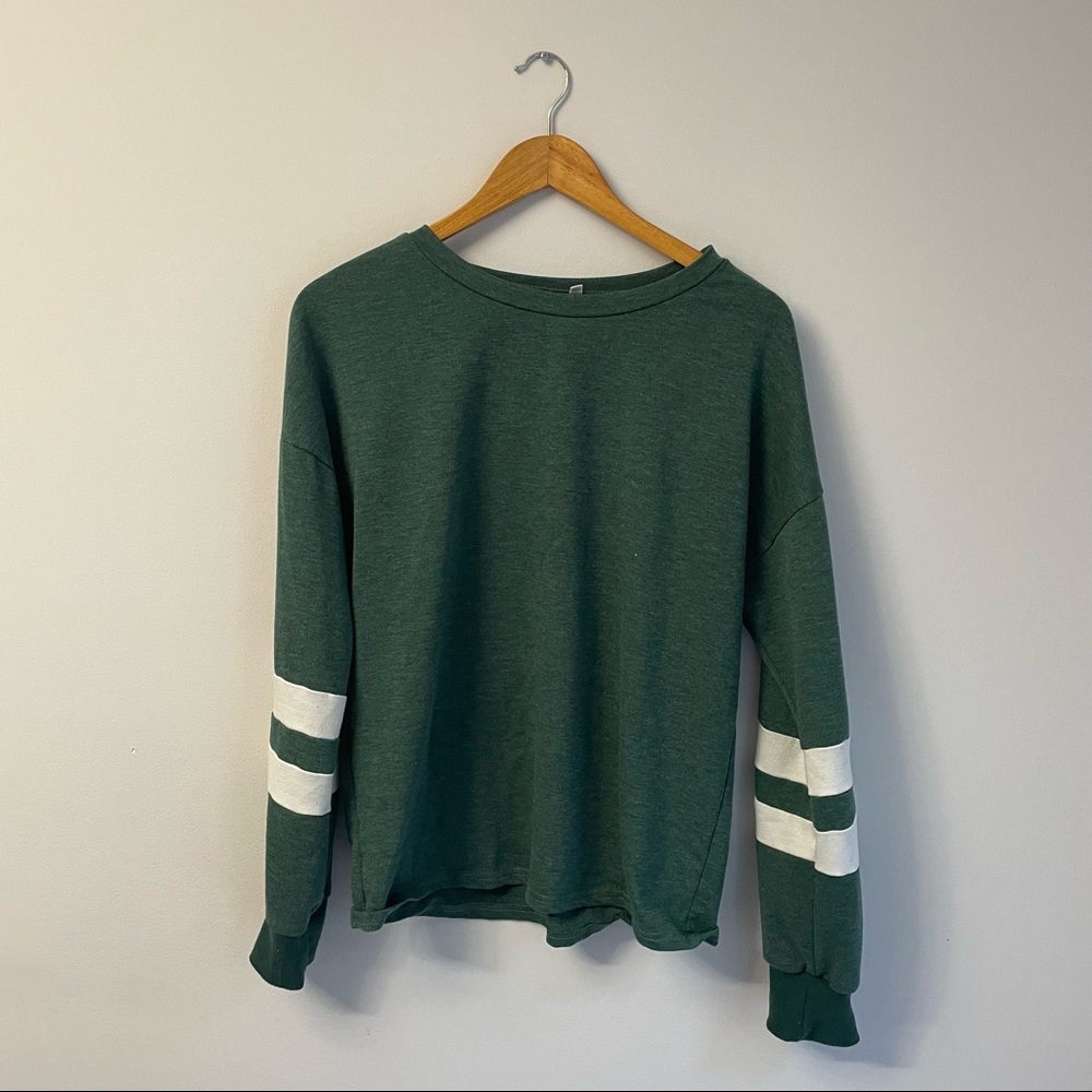 Green long sleeve shirt